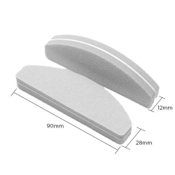 Mini polerka szara półksiężyc 100/180 - 20 szt